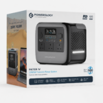 Powerology Pater IV 2000W Portable Power Station 1102.5Wh – Gray - Image 2