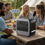 Powerology Pater III Portable Power Station 1200W 945Wh – Gray - Image 4