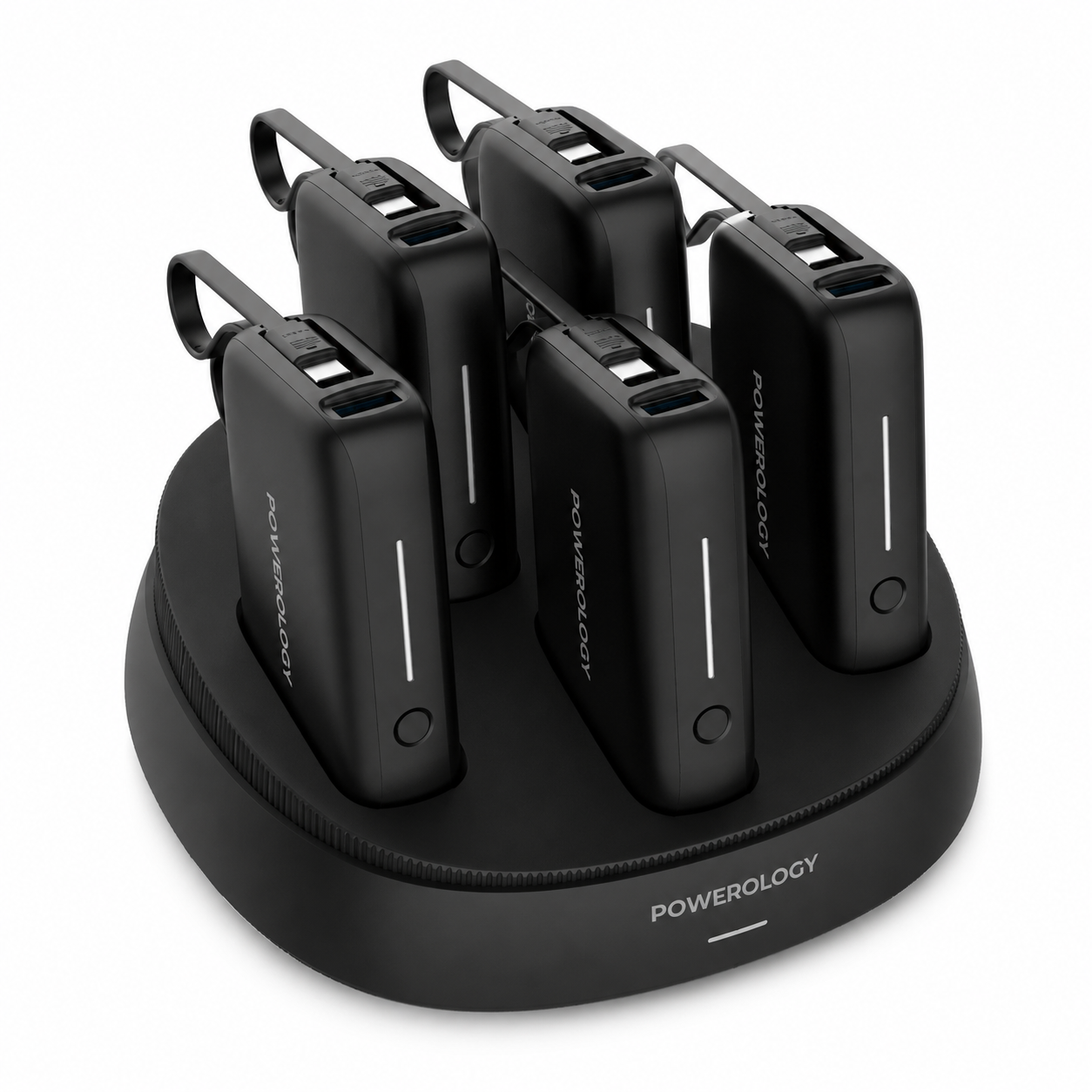 Powerology X5 Power Bank Station Kuwait 5x10000mAh Powerology X5 Power Bank Station Kuwait 5x10000mAh