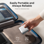 Anker 140W 4-Port GaN Charger with Display – Silver - Image 6