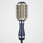 Porodo 5-In-1 Hot Air Brush Styling Set 1000W – Blue & Gold - Image 3
