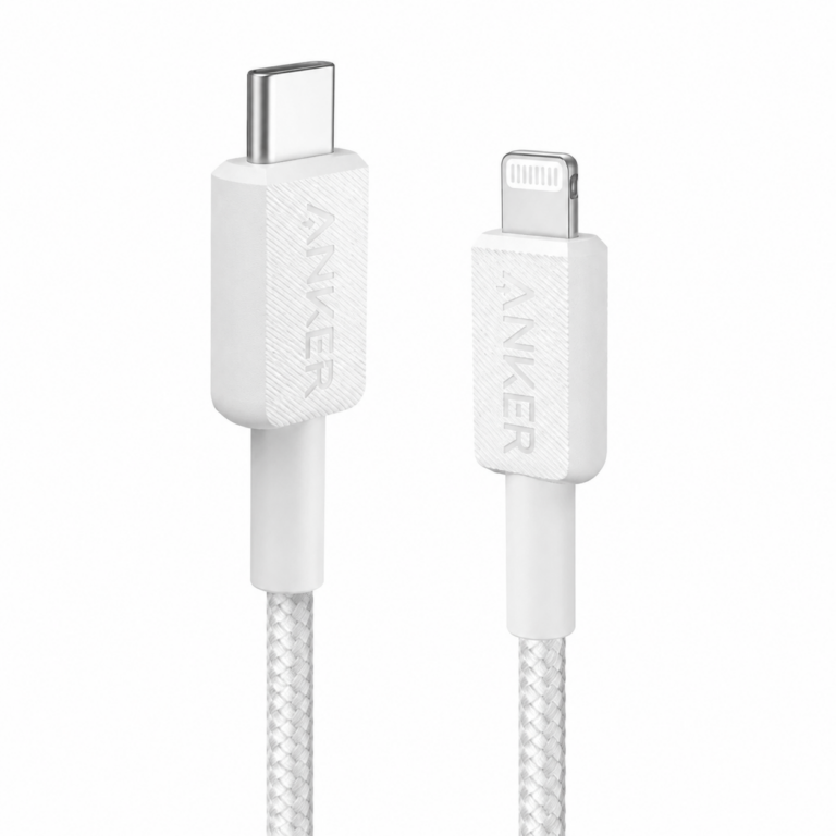 Anker 322 USB-C to Lightning Cable Kuwait White