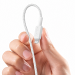 Anker 322 USB-C to Lightning Braided Cable 0.9m – White - Image 4
