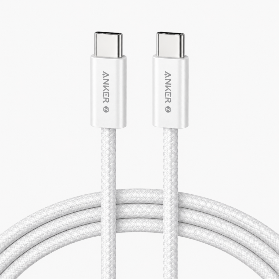 Anker Zolo 240W USB-C Cable Kuwait White