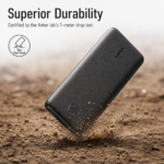 Anker PowerCore Slim 10000mAh Power Bank – Black - Image 2