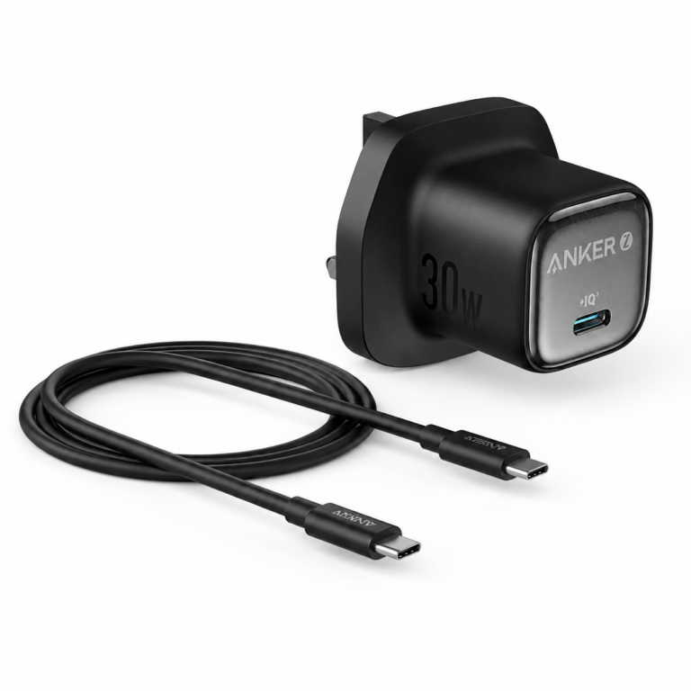 Anker Zolo 30W Charger with Cable Kuwait Black