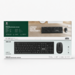Green Lion GKM-200 Wireless Keyboard & Mouse Combo – Black - Image 3