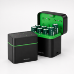 Green Lion RECHARGEABLE 8*AA Battery Dock USB-C - Black - Image 6
