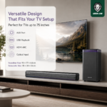 Green Lion Cinema SP100 Soundbar 2.1 Channel – 100W, Bluetooth V5.0 - Image 2