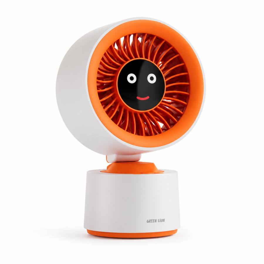 Green Lion Velar Desktop Fan Kuwait White
