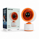 Green Lion Velar Desktop Fan 3600mAh – 100 Speed Levels – White - Image 4
