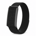 Porodo TrackFit Screenless Fitband – Black Case / Black & Orange Strap - Image 2