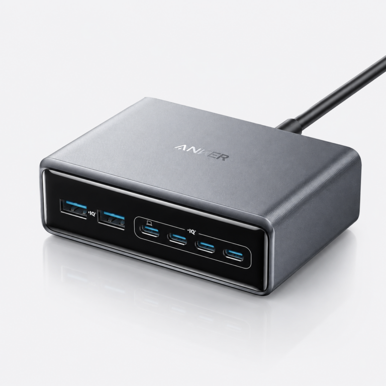 Anker Prime 200W Charger Kuwait Silver