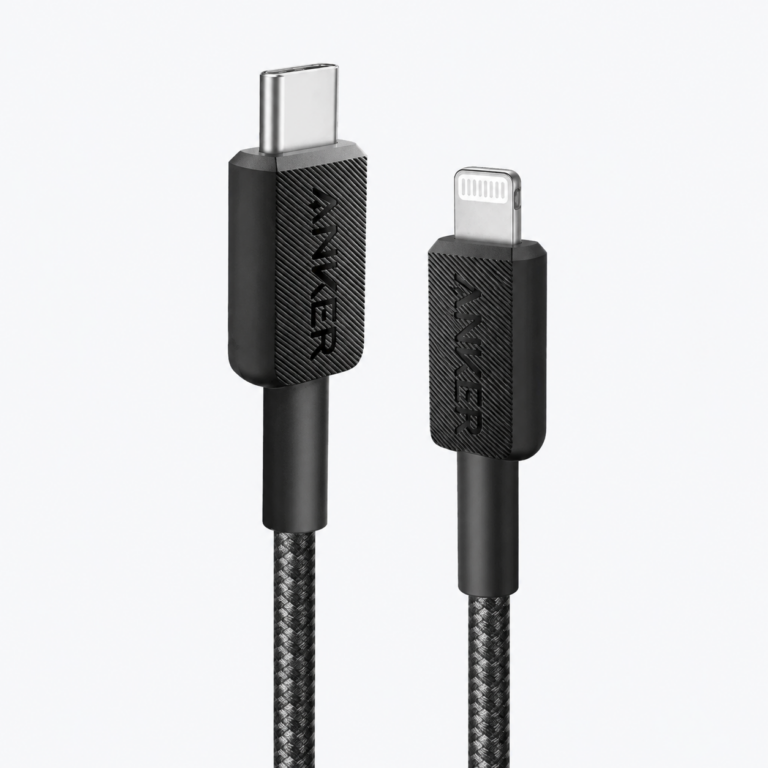 Anker 322 USB-C to Lightning Cable Braided 1.8m - Black