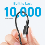 Anker 322 USB-C to Lightning Cable Braided 1.8m - Black - Image 3