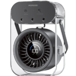 Porodo Chillo Aqua Mist Fan Kuwait 500mL Black