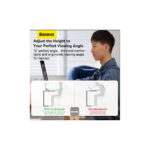 Baseus Slim Laptop Kickstand 2-Piece Heat Dissipation Stand – Grey - Image 4
