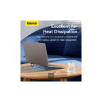 Baseus Slim Laptop Kickstand 2-Piece Heat Dissipation Stand – Grey - Image 5