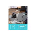 JOYROOM 140W Charging Station GaN Desktop Charger with Retractable USB-C Cables - Image 6
