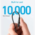 Anker 322 USB-C to USB-C 60W Braided Cable 0.9m – Black - Image 3