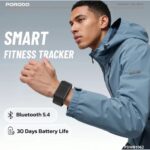 Porodo TrackFit X Screenless Smart Fitness Band – Black - Image 6