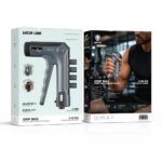 Green Lion Grip Max Hand Grip Strengthener 5–60kg with Digital Counter – Grey - Image 2