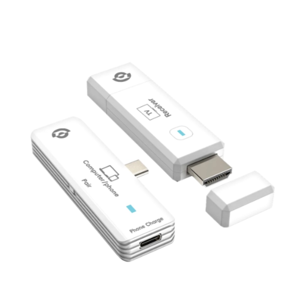 Powerology AIROMA USB C to HDMI Adapter Kuwait White