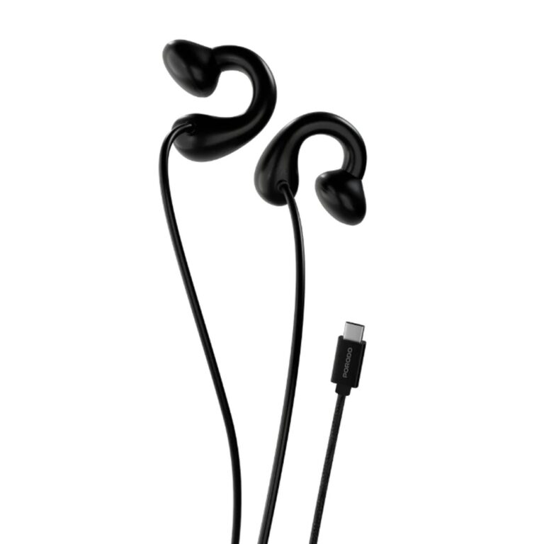 Porodo Voxes Clip On Earphones Kuwait Black