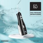 Porodo Lifestyle Ultimate Oral Care Duo Electric Toothbrush & Water Flosser – Black - Image 6