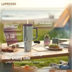 LePresso QuirkSip Insulated Tumbler 1200ml – Black - Image 4