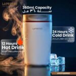 LePresso QuirkSip Insulated Tumbler 360ml – Beige - Image 4