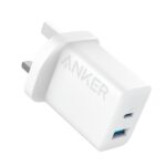 Anker Select 20W Dual Port Charger Kuwait White