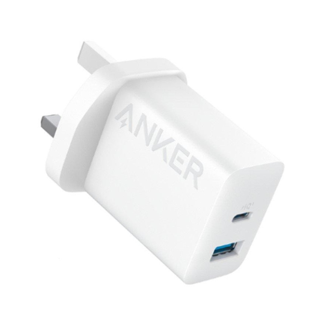 Anker Select 20W Dual Port Charger Kuwait White