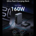 Anker Prime 14-in-1 160W Charging Docking Station – Space Gray - Image 3