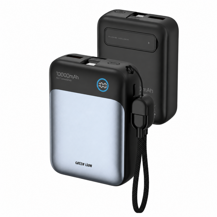 Green Lion Lynk Power Bank Kuwait Black