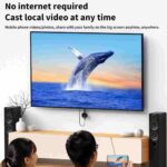 Baseus Meteorite Shimmer Wireless Display Dongle 4K 30Hz 2.4G – Black - Image 9