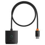 Baseus AirJoy 2-in-1 Bidirectional HDMI Switch 4K 60Hz with 1m Cable – Black - Image 2