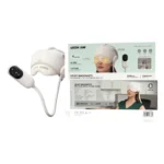 Green Lion Head Massager with Heat & Air Compression – Beige - Image 2