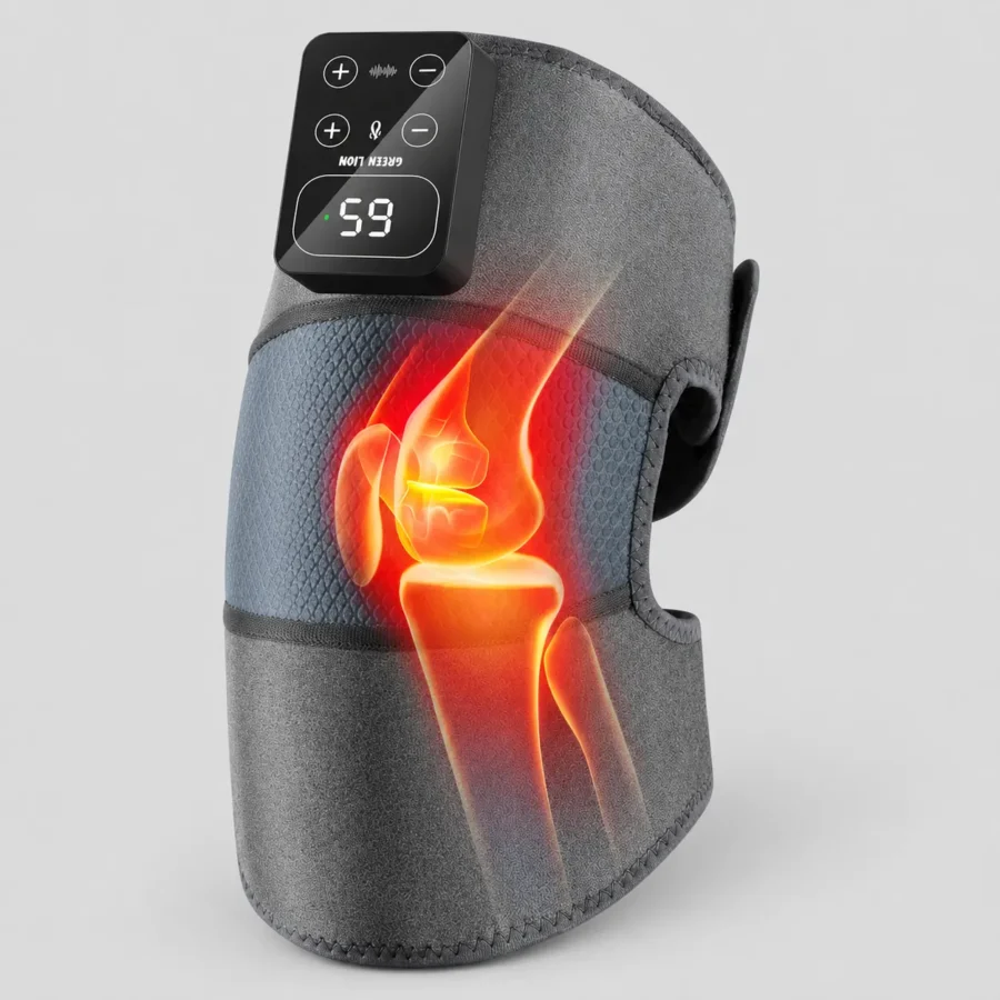 Green Lion Knee Massager Kuwait Black