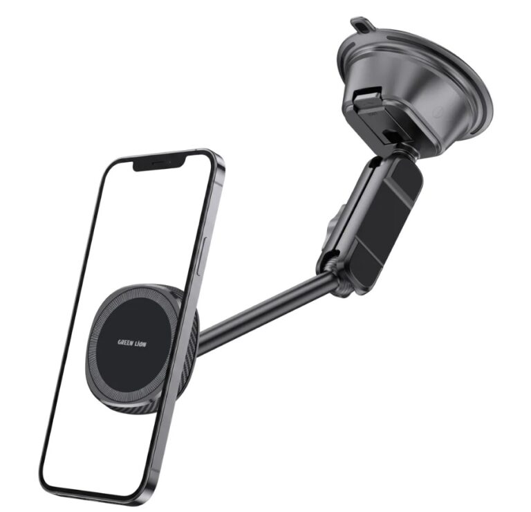 Green Lion GX89 MagSafe Car Phone Holder Kuwait Black