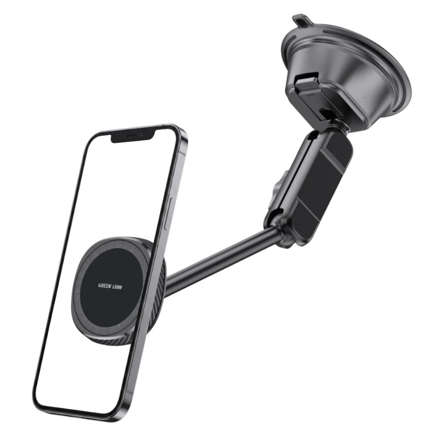 Green Lion GX89 MagSafe Car Phone Holder Kuwait Black
