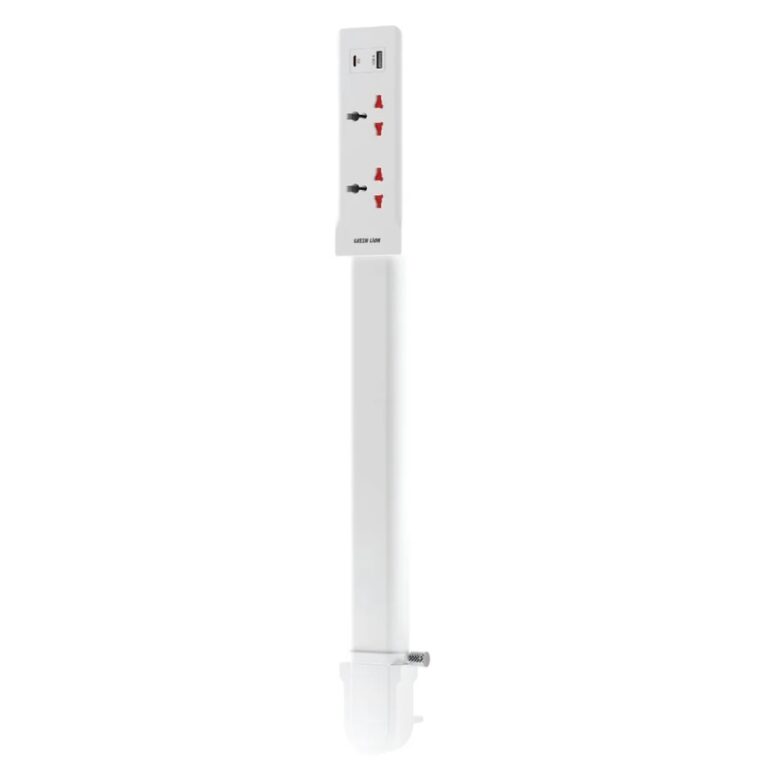 Green Lion Power Link Power Strip Kuwait White
