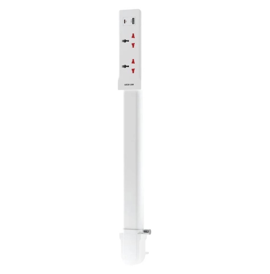 Green Lion Power Link Power Strip Kuwait White