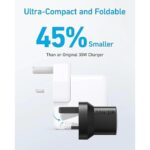 Anker 323 33W Dual-Port Charger with 322 USB-C to USB-C Cable 3ft – Black - Image 3