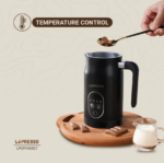 LePresso Four Froth Milk Frother 500W 270ml – Black - Image 6