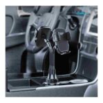 Green Lion Dual Drive Universal Car Phone Holder – Black - Image 2