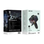 Green Lion Car FM Transmitter Bluetooth 5.4 72W – Black - Image 2
