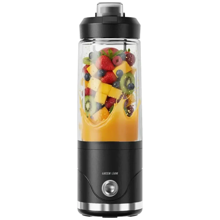 Green Lion Blend Max Portable Juicer 650ml 75W – Black