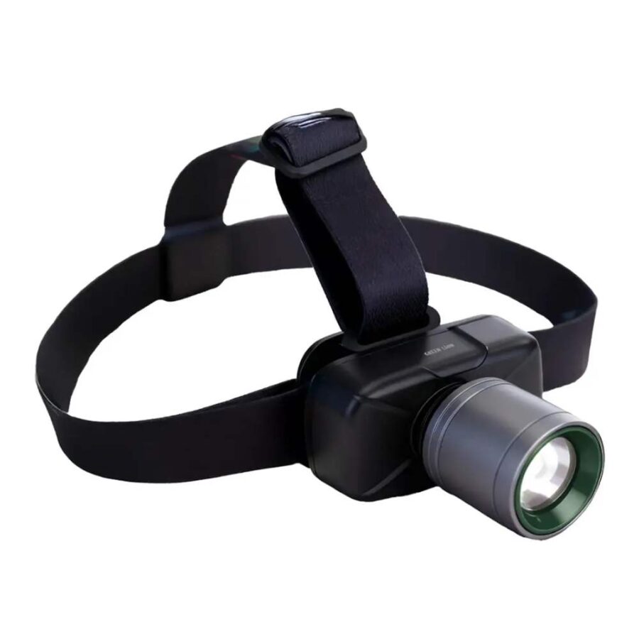 Green Lion Beam Light Rechargeable Headlamp 350LM – Black