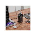 Porodo Polo X 20000mAh 100W Power Bank with Dual USB-C Cables – Black - Image 4